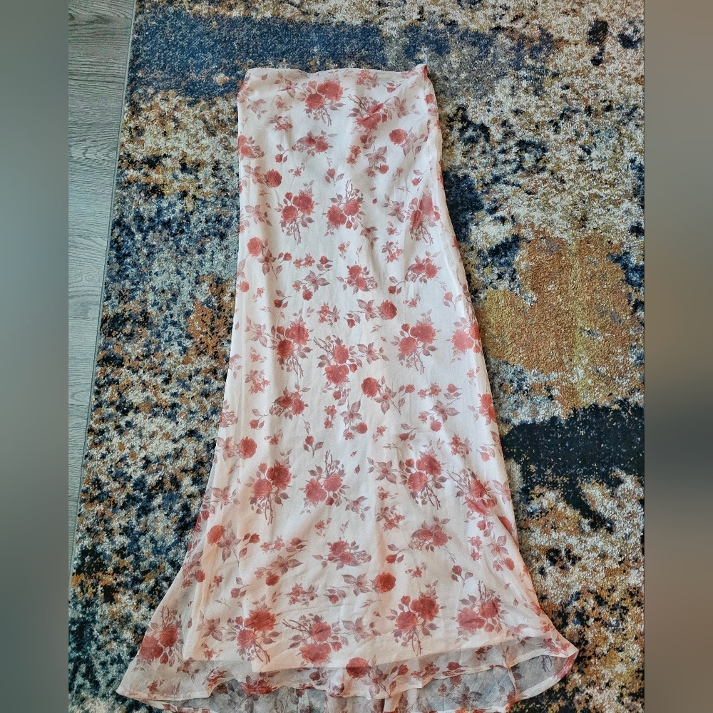 Vici Blush Floral Maxi Dress